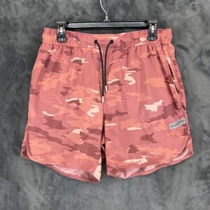 Legends Luka Mens Athletic Shorts Red Pink Camo Reflective Training Running L